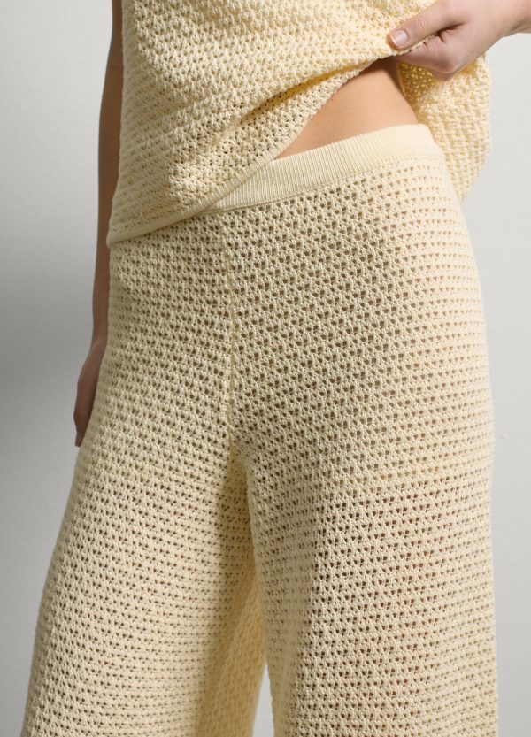 Pantalone a gamba larga crochet - Image 3