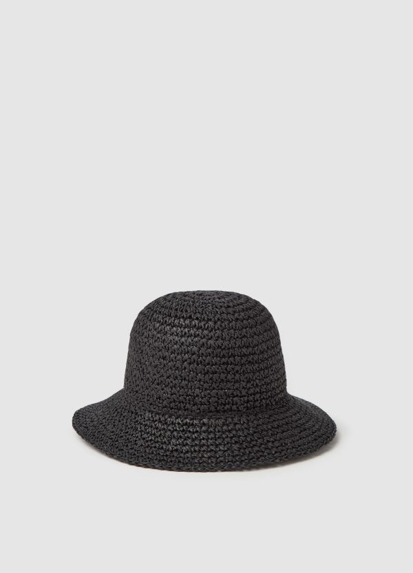 Cappello a cloche in rafia - Image 2