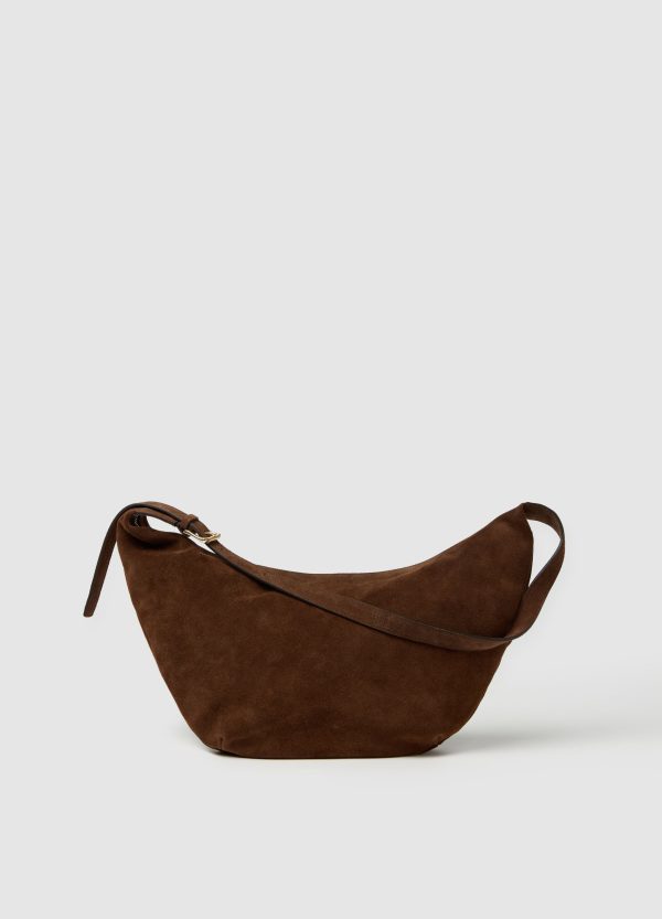 Borsa a mezza luna in suede - Image 3