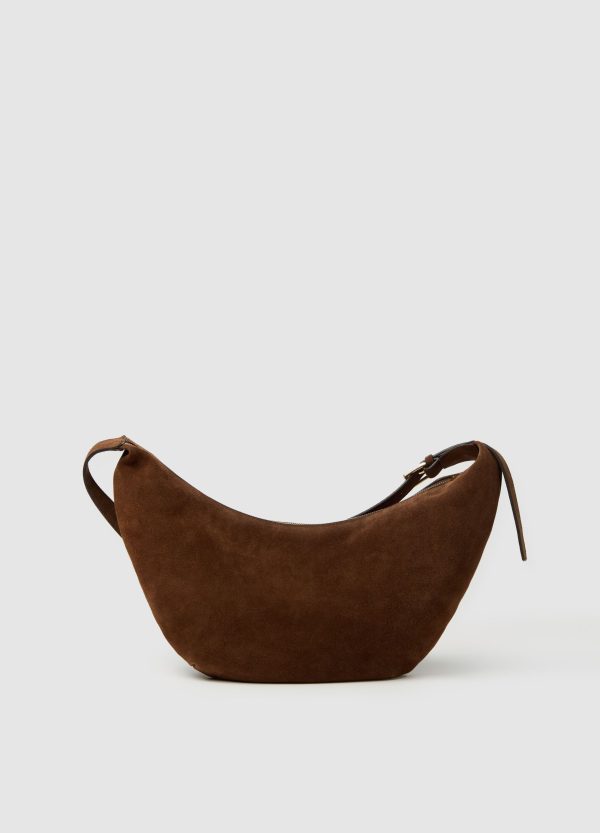 Borsa a mezza luna in suede - Image 4