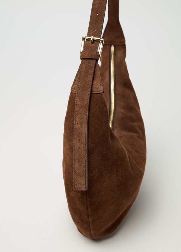Borsa a mezza luna in suede - Image 5