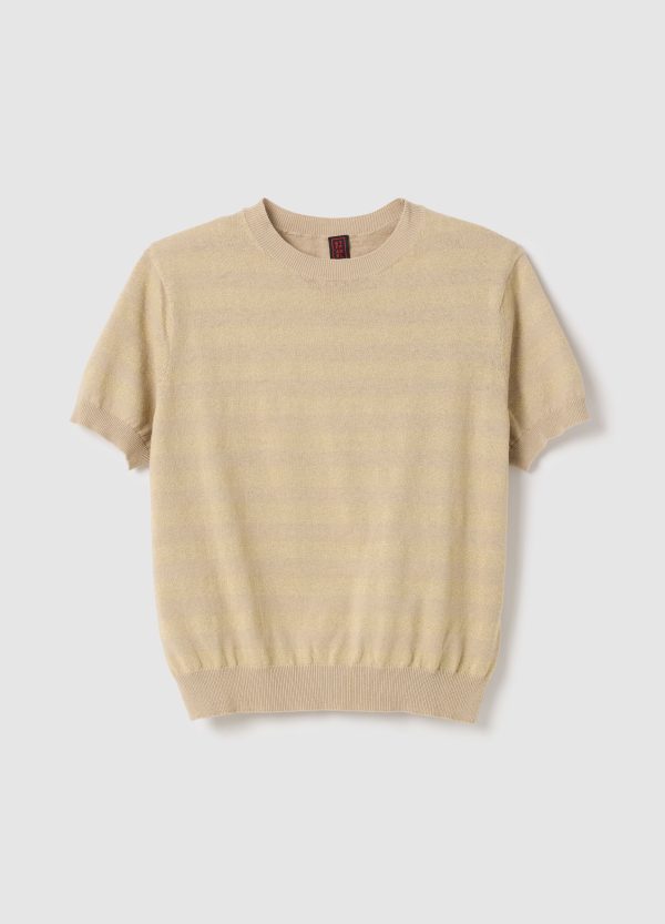 Maglia in lurex a righe - Image 5