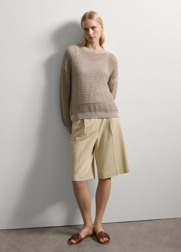 Maglia oversize traforata - Image 2