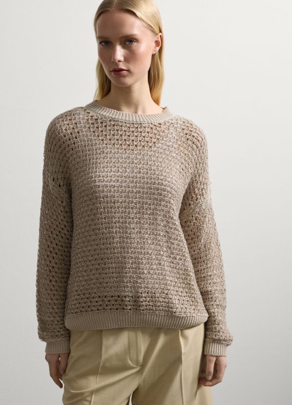 Maglia oversize traforata - Image 3