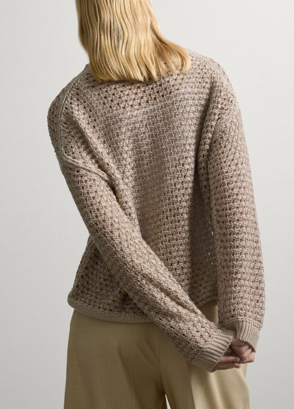Maglia oversize traforata - Image 4