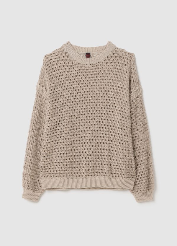 Maglia oversize traforata - Image 5