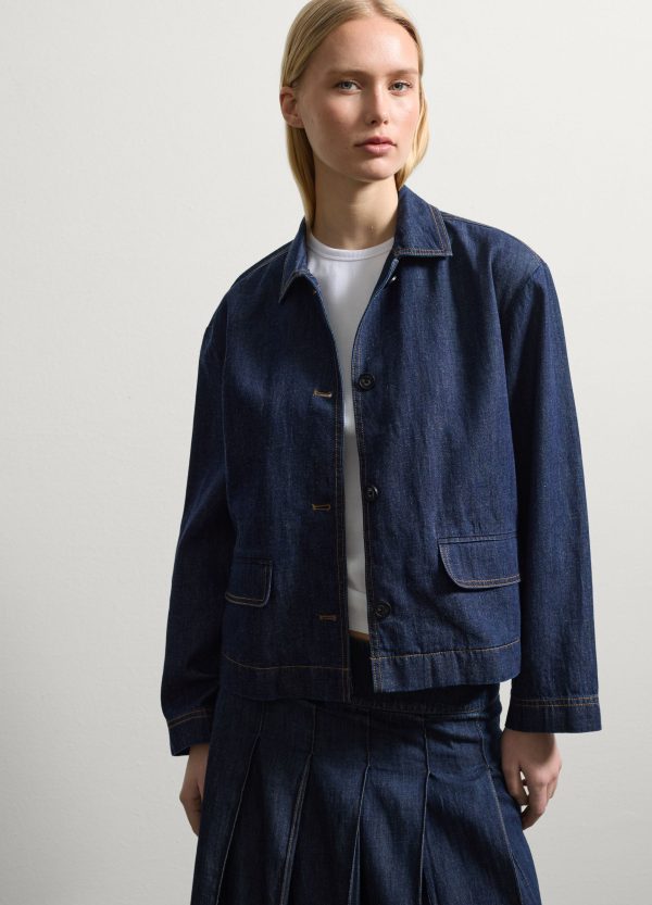 Shacket in denim
