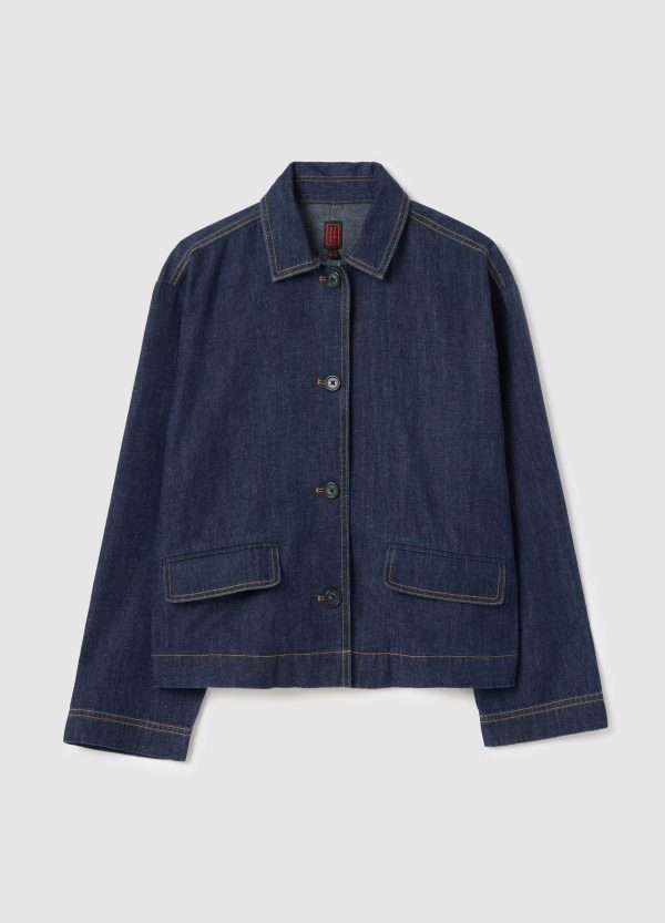 Shacket in denim - Image 5